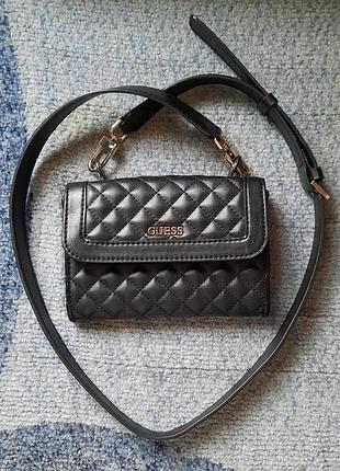 Сумочка черная от guess оригинал