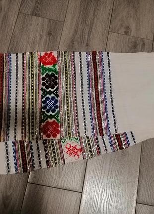 Гуцульное тканое полотенце