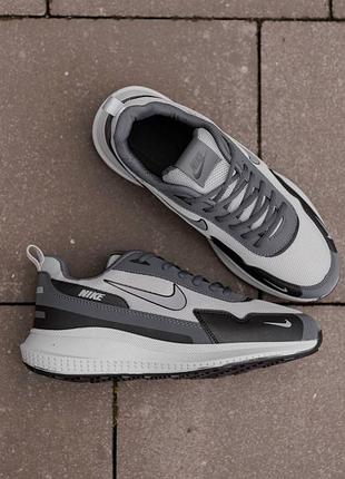 Кросівки чоловічі, nike simple grey silver