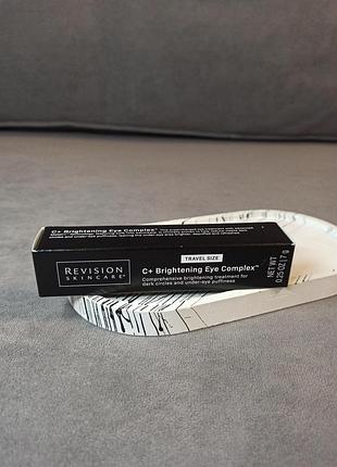 Крем для зони навколо очей revision skincare c+ brightening eye complex 7г