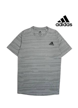Чоловіча футболка adidas / спортивна футболка adidas / чоловіча футболка адідас / сіра футболка адідас / футболка adidas climalite / adidas. /1