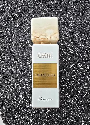 Оригінальні парфуми залишок у флаконі gritti venetia chantilly гріті 10 15 мл