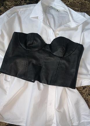 Корсет шкіряний