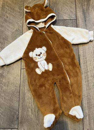 Теплий ромпер чоловічок