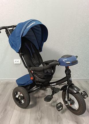 Велосипед триколісний turbotrike з батьківською ручкою