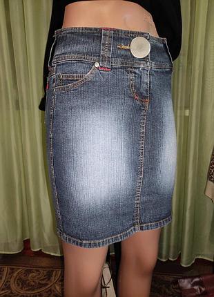 Спідниця джинсова , стрейч , " attitude" , xs