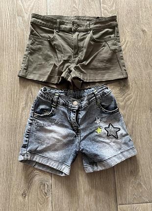Шорты джинсовые на девочку отдам даром бесплатно
