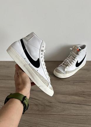 Nike blazer кроссовки кожаные оригинал