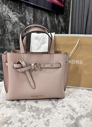 Сумка michael kors emilia small рожева