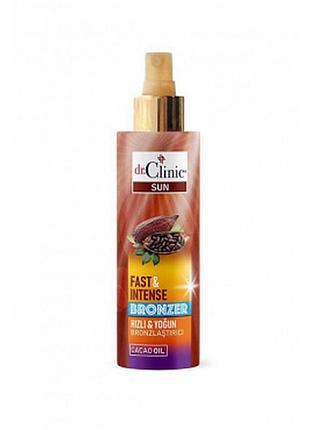 Спрей для засмаги fast & intense bronzer , 150 мл