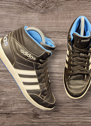 (69) adidas хайтопы. женские, подростковые кроссовки. размер 38 2/3 стельки 24,5 см