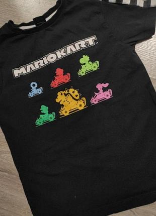 Футболка с героями марио на 5-6 лет