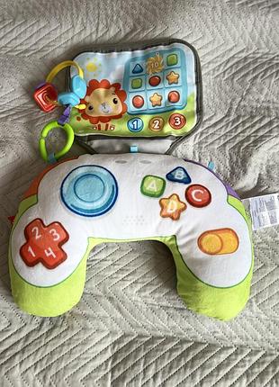 Подушка для игры на животе fisher-price