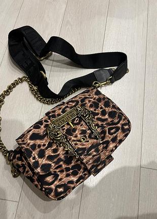 Сумка сумочка леопардова оригінальна versace jeans couture original