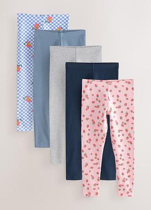 Леггинсы лосины лосины некст next набор 5 шт