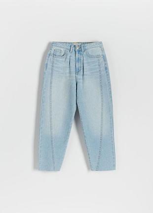 Джинсы голубые reserved