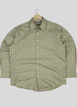 Винтажная рубашка barbour в клетку
