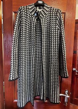 Пальто кардиган натуральна вовна ягняти та ангора sophie gray оригінал