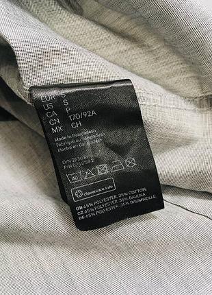 Серая рубашка h&m 4