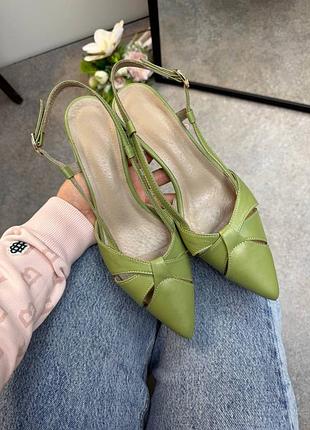 Женские дизайнерские эксклюзивные туфли из натуральной кожи аманда