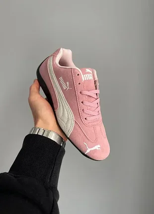 Жіночі кросівки пума Шапка puma пума черная с белым white