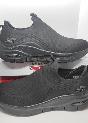 Стрейч кросівки сліпони skechers arch fit оригінал