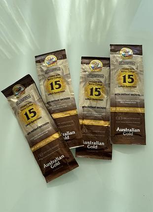 Бронзер с защитой от солнца australian gold instant bronzer spf15