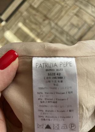 Брендовый жакет patrizia pepe 42 (xs,s)5 фото