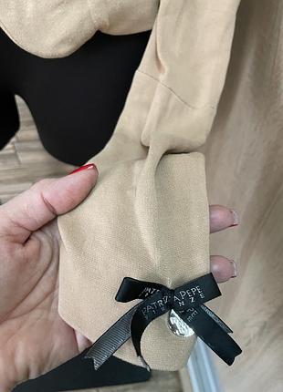 Брендовый жакет patrizia pepe 42 (xs,s)9 фото