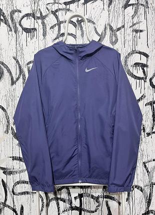 Спортивная беговая ветровка nike running, оригинал, женская, легкая, защита от ветра, reebok