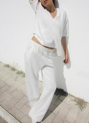 Футболка interlock zara