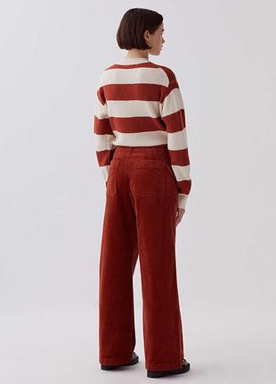 Вельветовые широкие брюки uniqlo10 фото