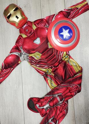 Костюм железный человека, айронмен, супергерой, ironman железный человек