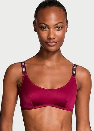 Комплект  victoria's secret shine strap scoop bralette
