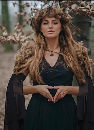 Рукава напівпрозорі шифонові зйомні доповнення образу/фотосессія magelite