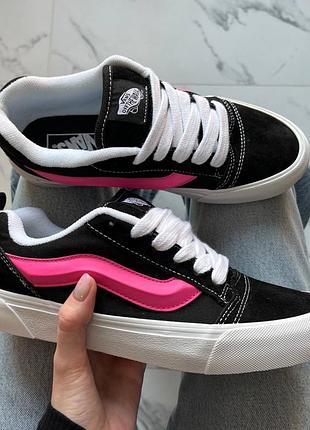 Gs Big Kids Vans Comfycush Old Skool black-white