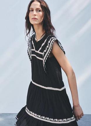 Сукня жіноча чорна коротка zara new