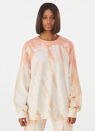 Свитшот толстовка тай-дай оверсайз.