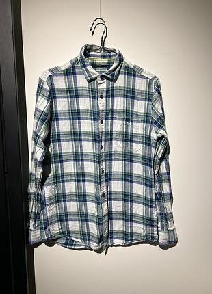 Мужская рубашка в клетку