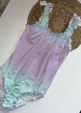 Купальник дитячий суцільний для дівчинки calzedonia