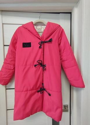 Пальто для дівчинки осінь - весна