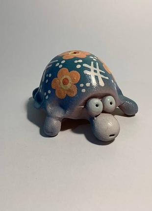 Свисток черепаха, свистулька черепаха, фігурка черепаха, статуетка черепаха, черепаха керамічна
