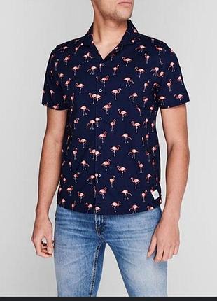 Классная хлопковая мужская рубашка