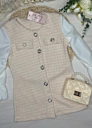 Ошатна італійська сукня на дівчину 4-6 років