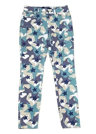 Джинсы с принтом звёзды boden размер s-m, 10.