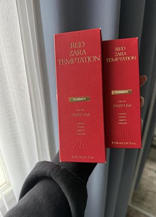 Парфуми red temptation summer zara