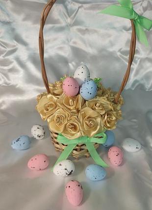 Корзина до великодня декор 3