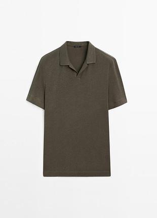 Мужская футболка поло massimo dutti
