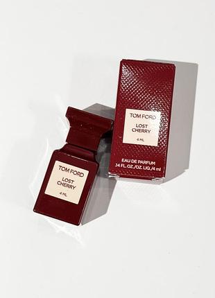 Оригинальная фирменная миниатюра tom ford lost cherry, 4 ml
