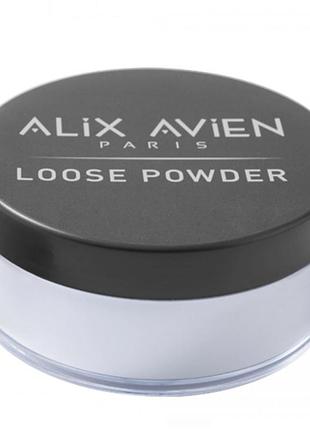 Розсипчаста пудра для обличчя alix avien 01  прозора, 21,5 г